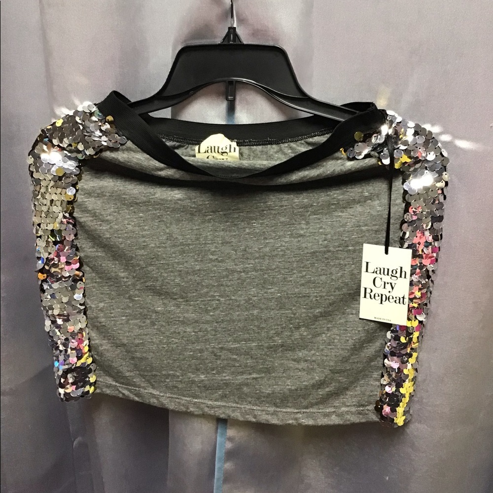 Laugh Cry Repeat skirt NWT
